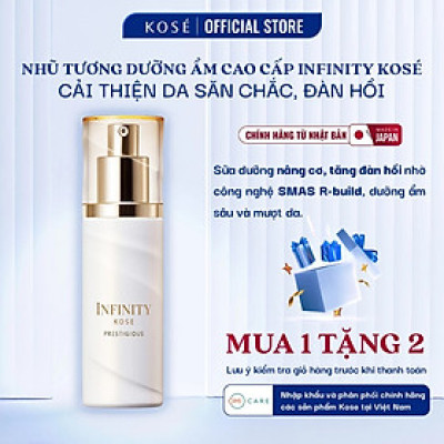 Nhũ Tương Dưỡng Ẩm Cao Cấp Cải Thiện Độ Săn Chắc & Đàn Hồi Cho Da, Công Nghệ SMAS R-Build Infinity Kosé Nhật Bản 120ml