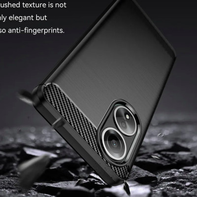 Ốp lưng chống sốc vân kim loại cho OPPO A58 hiệu Likgus (chuẩn quân đội, chống va đập, chống vân tay) - hàng nhập khẩu