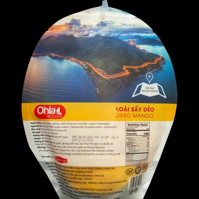 Xoài sấy dẻo Ohla ( túi trái xoài)_200g