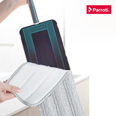 Combo 2 Miếng Lau Nhà Thế Hệ Mới Parroti Pro PAD2-PR01 - Kích Thước 33 x12 CM (Chỉ dùng được cho Bộ lau nhà Parroti Pro)