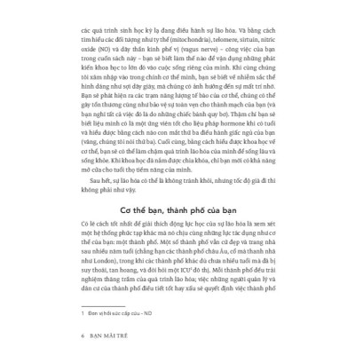 Sách KHKP - Bạn Mãi Trẻ - Vì Sao Bạn Già Đi? Làm Thế Nào Để Bạn Trẻ Mãi?
