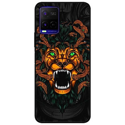 Ốp lưng dành cho Vivo Y21 - Vivo Y21s mẫu Rắn Sư Tử