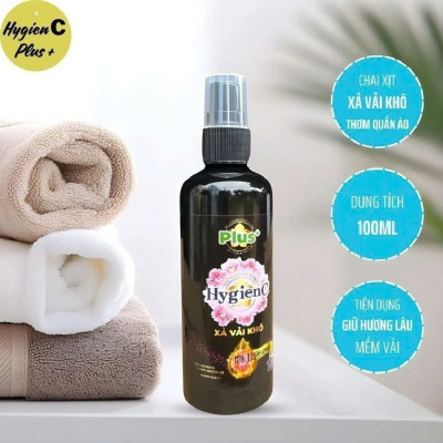 Xịt Thơm Quần Áo - Nước Xả Vải Khô Lưu Hương Bền Lâu Chai 100ml - Giao Màu Ngẫu Nhiên