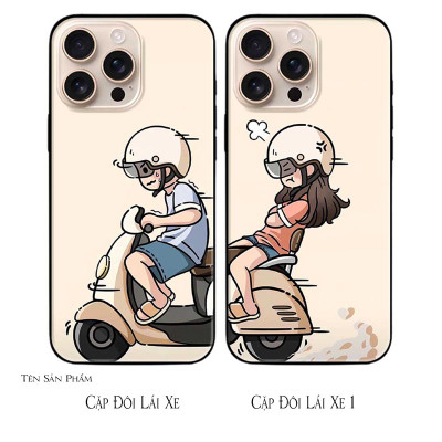 Ốp lưng Redmi Note 11 - 11s 4G - 11 5G - 11 Pro Quốc Tế - 11 Pro Xách Tay - Cặp Đôi Lái Xe 1 - Hàng Chính Hãng