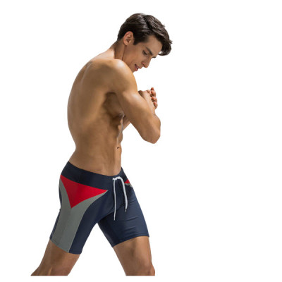 Quần bơi nam Boxer YESURE DEENYT  Chất liệu Superfine polyester cao cấp , chống thấm , nhanh khô form Fitness thời trang (Tặng kèm nón bơi + bịt tai silicon) - Hàng Chính Hãng
