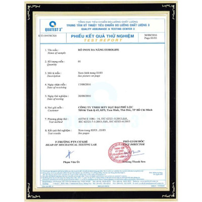 Rổ thông minh đa năng dùng cho việc nấu nướng nhà bếp Eurolife EL-RDN01 chất liệu Inox SUS 304, tiêu chuẩn Rosh