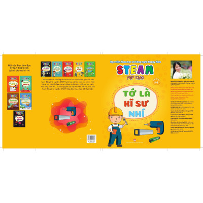 Sách - Steam For Kids - Tớ Là Kĩ Sư Nhí - Giáo Dục Sớm 3-6 Tuổi - NXB Phụ Nữ
