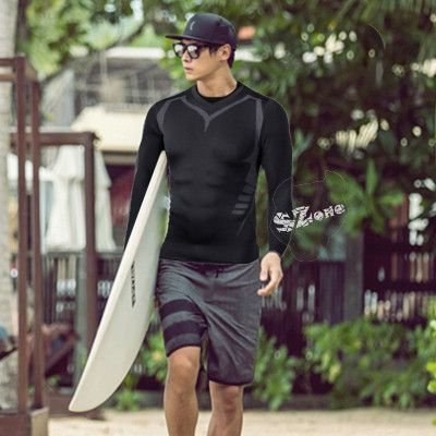 Áo tắm nam dài tay chống nắng Szone107, vải chống tia uv, đủ size
