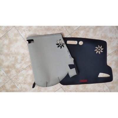 Thảm Taplo Cao cấp xe Toyota Corola Cross 2020 Da Cacbon Cao Cấp