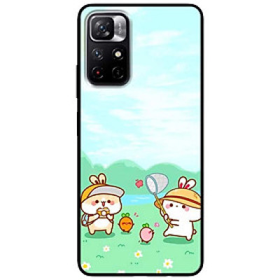 Ốp lưng dành cho Xiaomi Redmi Note 11 5G - Redmi Note 11T - Redmi Note 11S mẫu Bánh Bao Bắt Bướm