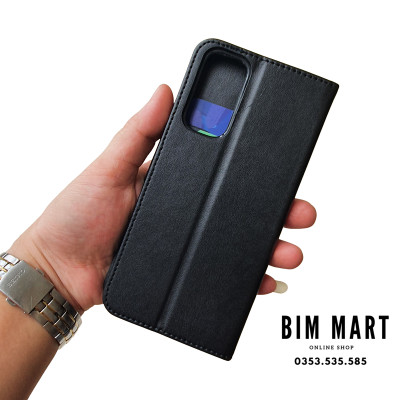 Bao da Lishen dạng ví dành cho Xiaomi 12 - Hàng nhập khẩu