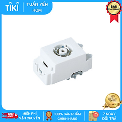 Ổ cắm anten TV Panasonic WZV-1201W dòng Full - Hàng chính hãng