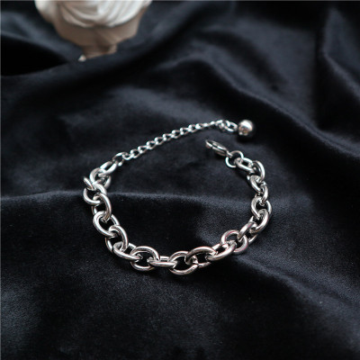 Vòng đeo tay xích dư thả hạt chuỗi chain titan