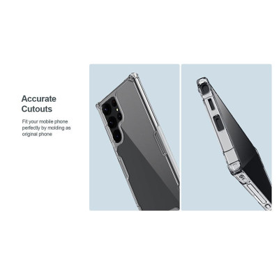 Ốp Lưng Nillkin Nature TPU Pro Dành Cho Samsung Galaxy S24 Ultra / S24 Plus/S24 chống sốc chống ố - Hàng Chính Hãng