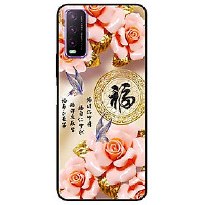Ốp lưng dành cho Vivo Y20 - Y20s - Y12s mẫu Hoa Bướm