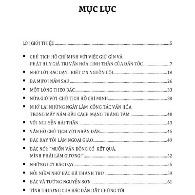 Văn Hoá Soi Đường Cho Quốc Dân Đi - Kết Tinh Và Toả Sáng Văn Hoá Hồ Chí Minh