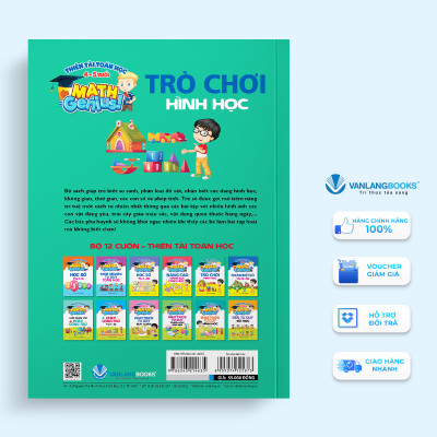 Thiên Tài Toán Học (4 - 5 Tuổi ) - Trò Chơi Hình Học