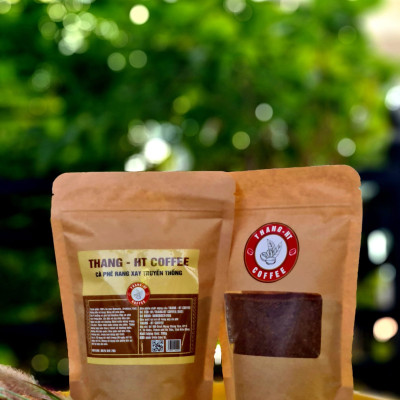 200gr BỘT CÀ PHÊ RANG XAY TRUYỀN THỐNG - THANG-HT COFFEE