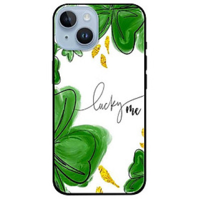 Ốp lưng dành cho Iphone 14 - 14 Plus - 14 Pro - 14 Pro Max - Bốn Lá May Mắn - Hàng Chính Hãng