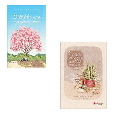 Combo 2 cuốn tiểu thuyết ngọt ngào: Biết Khi Nào Mới Gặp Lại Nhau - Phút Giây Gặp Gỡ Một Đời Bên Nhau