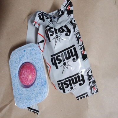 Hộp 68 viên finish dùng cho máy rửa chén bát Viên rửa bát finish th Muối Bóng Bột ( Đức )mẫu mới