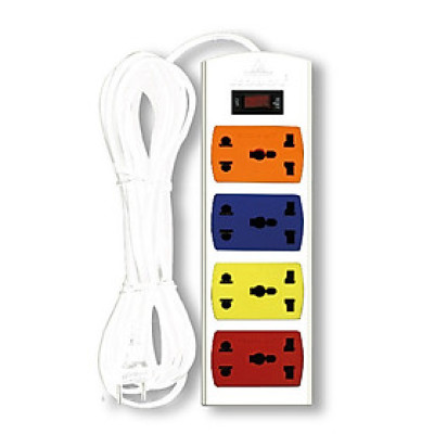 Ổ cắm điện Robot 4 ổ 5 chấu 4S5 – dài 3m/5m  – Hàng chính hãng