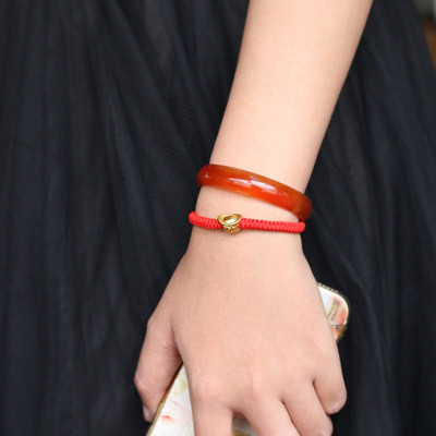 Vòng Tay Charm Nén Vàng Ngọc Quý Gemstones GA154