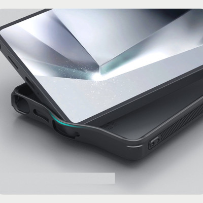 Ốp lưng sần chống sốc cho Samsung Galaxy S25 Ultra mặt lưng nhám hiệu Nillkin Super Frosted Shield Pro cho mặt lưng nhám chống trơn trượt tay, khả năng chống sốc cực tốt, chất liệu cao cấp - Hàng nhập khẩu