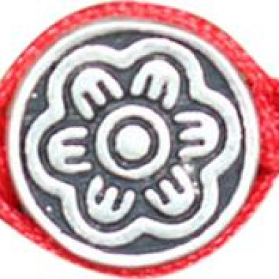 Vòng Kết Xanh Charm Hoa Bạc 925 Ngọc Quý Gemstones GA8