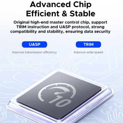 Hộp ổ cứng SSD ORICO M.2 NVME TypeC AXM2-G2-V1-GY-BP - Hàng Chính Hãng