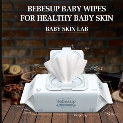Combo 12 Gói Khăn Ướt Hàn Quốc Sensitive 20 Tờ/Gói Thương Hiệu Bebesup