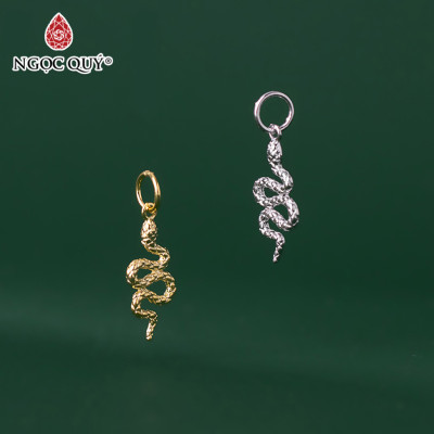 Charm treo mặt dây chuyền rắn - Ngọc Quý Gemstones