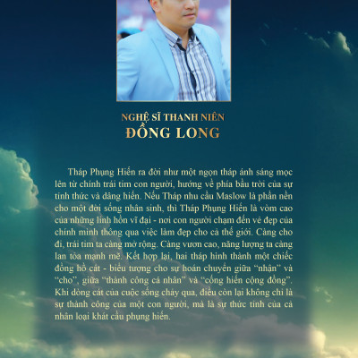 Sách - Tháp phụng hiến - Tác giả Nguyễn Đồng Long - Trithuctrbooks - Khổ 16*24 cm