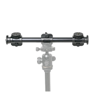 Thanh ngang Yunteng VCT-369 dài 63cm gắn Tripod quay trên xuống có 3 đầu ren 1/4 - Hàng chính hãng