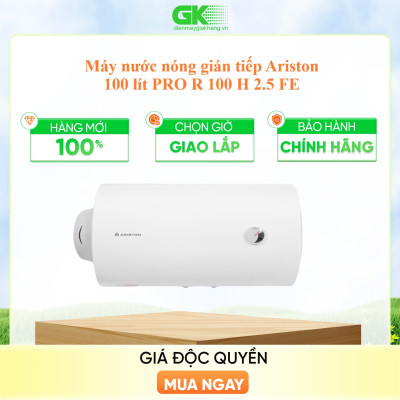 Máy nước nóng gián tiếp Ariston 100 lít PRO R 100 H 2.5 FE - Hàng chính hãng
