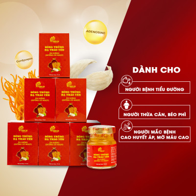 Đông Trùng Hạ Thảo Yến Ăn Kiêng Thiên Ân - Lốc 6 Hũ