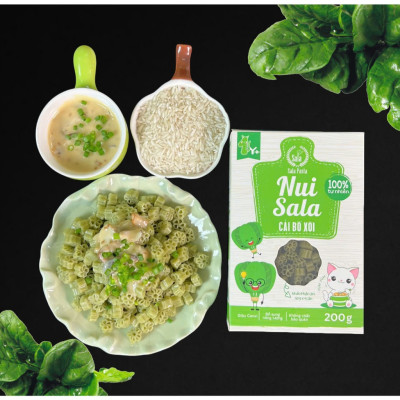 Nui Hữu Cơ Cải Bó Xôi Giàu Chất Sắt Bổ Sung Dưỡng Chất Thiết Yếu Cho Trẻ Nhỏ Chuẩn Chính Hãng