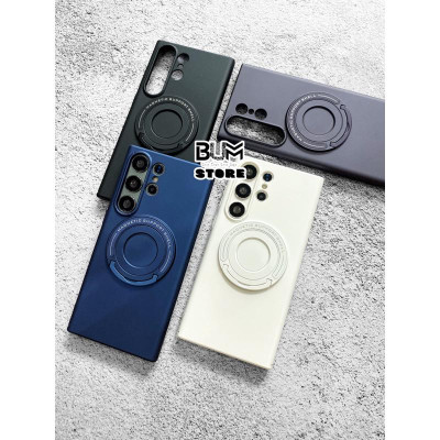 Ốp Lưng Cho Samsung Galaxy S24 Ultra / S25 Plus / S24 Plus / S23 Ultra / S23 Plus Nhựa Cứng Có Từ Tính Tích Hợp Gía Đỡ