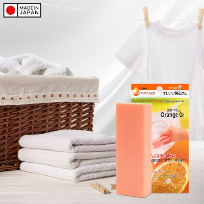 Thanh xà phòng giặt Fudo Kagaku 100g - Hương cam