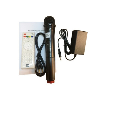Loa Kéo Di Động âm thanh đỉnh cao hát karaoke đa năng JBZ thùng gỗ 2 tấc NE-106 - Tặng kèm mic không dây - Hàng nhập khẩu
