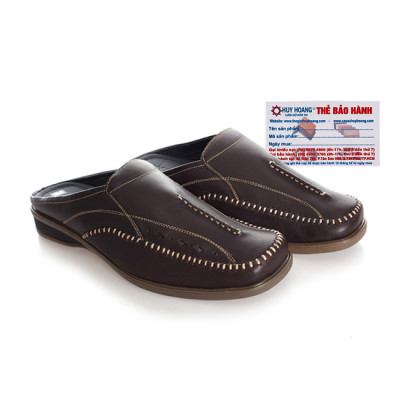  Giày sabo nam Huy Hoàng màu đen, nâu HH7125-7127-7796-7797