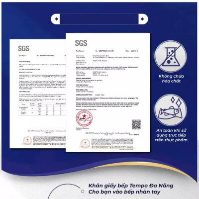 Lốc 3 Gói Khăn Giấy Bếp Rút Đa Năng