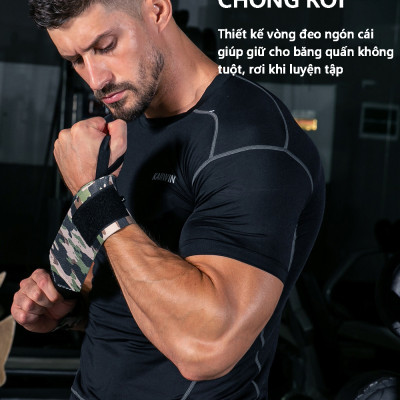 Băng quấn bảo vệ cổ tay tập gym yoga street workout wrist tránh chấn thương cổ tay , tăng khả năng vận động CLEACCO - Hàng chính hãng  BORO SPORT