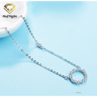 Dây chuyền bạc Ý 925 Huệ Ngân - Huyền thoại biển xanh PP1528