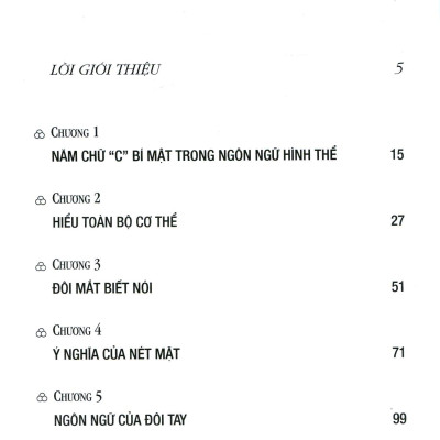 Bí Mật Ngôn Ngữ Cơ Thể