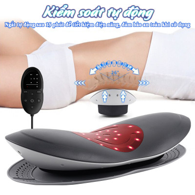 Máy kéo giãn cột sống lưng Lumbar Massager Nikio ST-1201 - Massage cho người thoát vị đĩa đệm