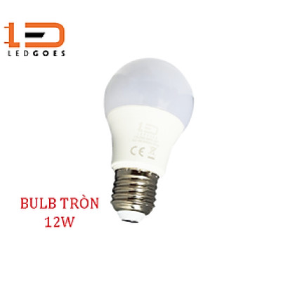 Bóng đèn LED bulb tròn LEDGOES 12W
