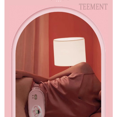 Đai Massage Bụng Kinh Teement, Máy Massage Bụng Kinh, Đai Chườm Nóng Giảm Đau Bụng Kinh, Rung Làm Ấm Giảm Đau 3 Chế Độ - Hàng Chính Hãng