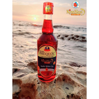 Nước Mắm Kim Hoa Phú Quốc 40 độ đạm chai 520ml