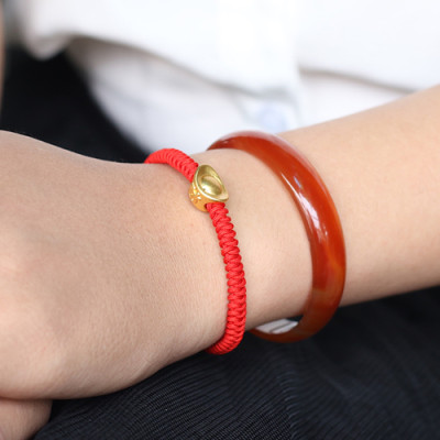 Vòng Tay Charm Nén Vàng Ngọc Quý Gemstones GA154